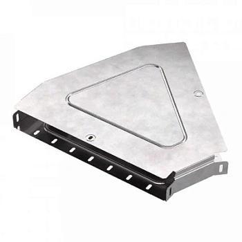 Угол горизонтальный 45 градусов с крышкой Стандарт 400х50 (PR16.0613)