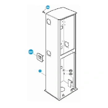Корпус шлагбаума G2500N (119RIG227)