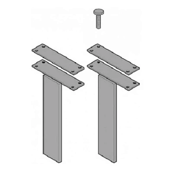 Кронштейны крепления створок C003 (119RICX014)