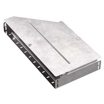 Переходник правый с крышкой Стандарт 600х400х80 (PR16.0734)