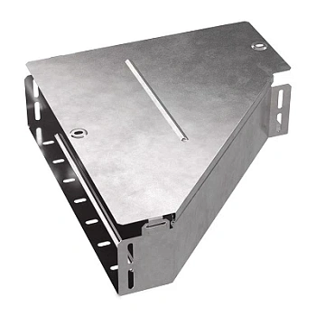 Переходник левый с крышкой Стандарт 400х150х100 (PR16.0681)