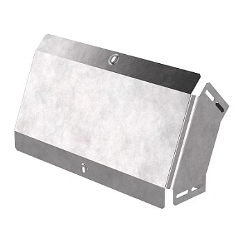 Угол вертикальный внешний 45 градусов с крышкой Стандарт 500х100 (PR16.0579)