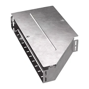 Переходник левый с крышкой Стандарт 600х400х100 (PR16.0705)