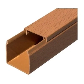 Кабель-канал бук 2-й замок в п/э 100х40 мм (8 м/уп) (PR03.0206)