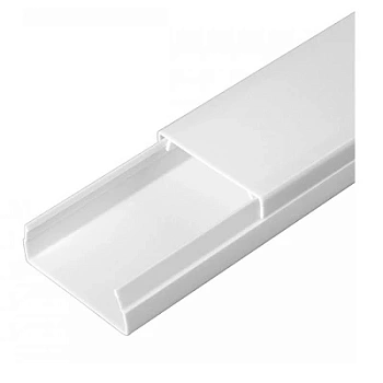 Кабель-канал белый 2-й замок в п/э 40х16 мм (30 м/уп) (PR03.0052)