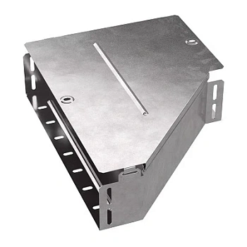 Переходник левый с крышкой Стандарт 400х200х100 (PR16.0684)