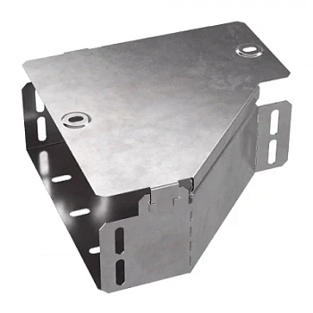 Переходник левый с крышкой Стандарт 200х150х80 (PR16.0492)