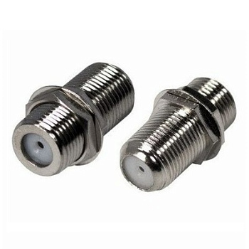 Переходник гнездо F – гнездо F, бочка с кольцом (05-4201)