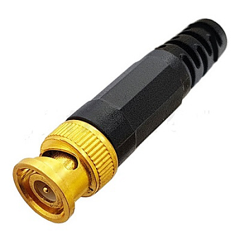 РАЗЪЕМ TS BNC штекер под винт, пластик