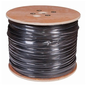 Кабель FTP 4PR 24AWG CAT5e 305м OUTDOOR + ТРОС*7 (01-0149)