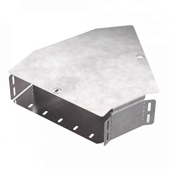 Угол горизонтальный 45 градусов с крышкой Стандарт 300х100 (PR16.0431)