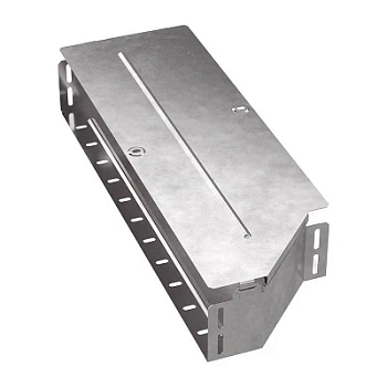 Переходник левый с крышкой Стандарт 600х500х100 (PR16.0708)