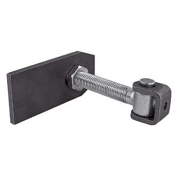 HL 20 G - петля регулируемая с пластиной крепления, 35-140 мм, М20 (арт. 1700187)